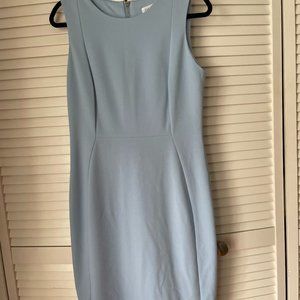 Light blue sleeveless Calvin Klein dress size 10